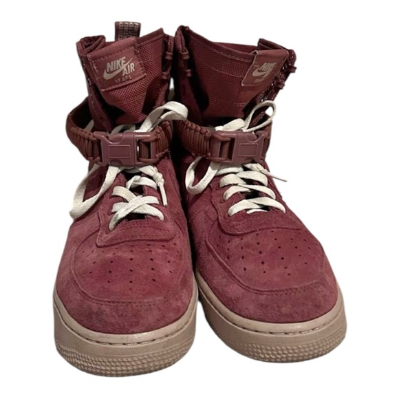 Nike Shoes - NIKE SF AIR FORCE 1 Women's Athletic Sneakers Vintage Wine Color Sz 10 Lace Up